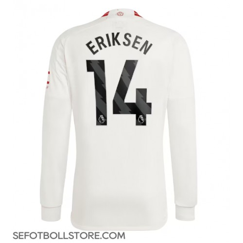Manchester United Christian Eriksen #14 Replika Tredje Tröja 2023-24 Långärmad